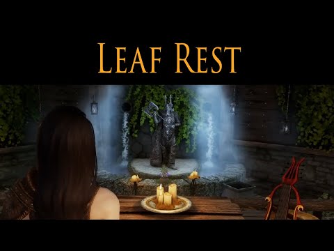 A COZY player home in RIVERWOOD, called LEAF REST. Skyrim Mod Showcase.