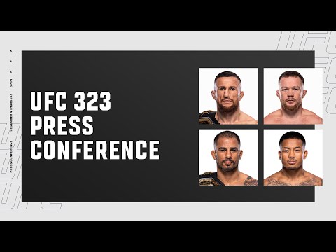 UFC 323: Pre-Fight Press Conference