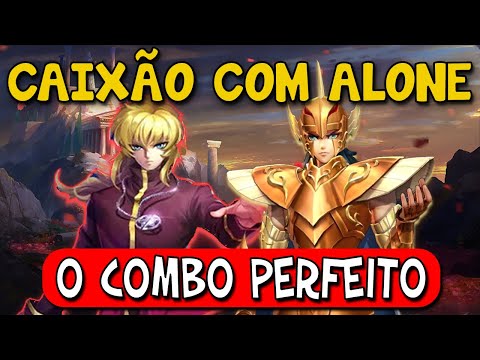 COMP DO CAIXÃO COM ALONE ESTÁ MUITO FORTE - SAINT SEIYA AWAKENING