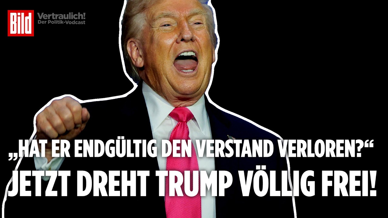 TRUMP: „Das wird erhebliche Auswirkungen haben!“ US-Präsident dreht völlig frei! | Vertraulich-Clips