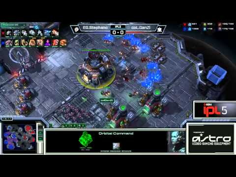 SC2 Stephano v GanZi ZvT Game 1 IPL 5 Losers Round 2 Starcraft 2 Tournaments