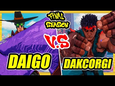 SFV CE 🔥 Daigo (F.A.N.G) vs DakCorgi (Kage) 🔥 Ranked Set 🔥 Street Fighter 5