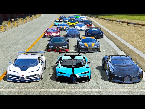Bugatti Chiron Pur Sport vs Bugatti Hypercars - Silverstone