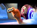 Turbo O Caracol Mostra Seus Superpoderes Para As Crianças Turbo Clipe