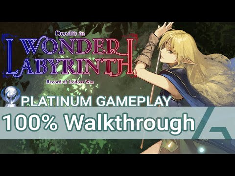 Deedlit in Wonder Labyrinth | 100% Walkthrough Platinum Gameplay en español