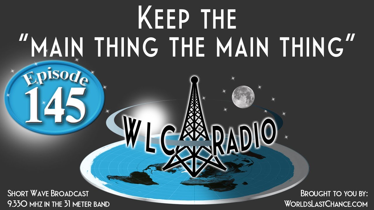 Keep the ‘main thing the main thing’