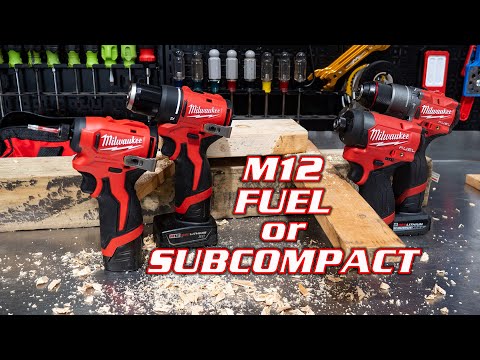 Milwaukee Electric - M12 Fuel. 1/2 Hammer Drill-Driver video review thumbnail