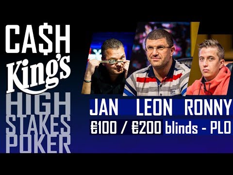 Cash Kings | High Stakes poker | 100-200€ blinds Omaha | Kings Casino August 15, 2017