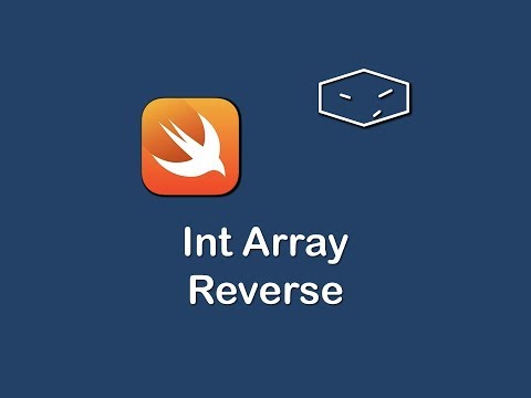 int array reverse in swift 3