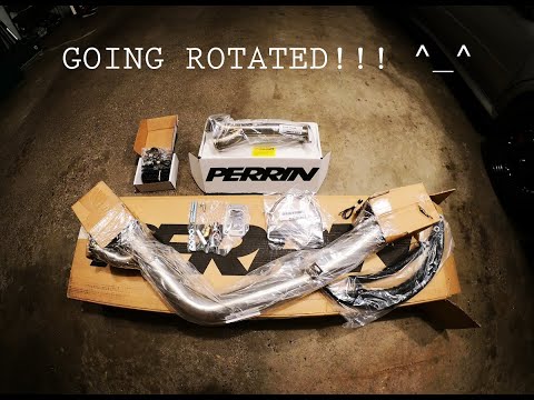 Going Rotated!!! Perrin Rotated Turbo Kit Unboxing ||| The Road to 600whp (Pt. 4)