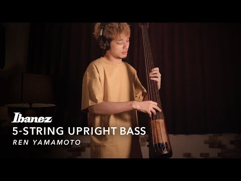 IBANEZ UB805 MOB Mahogany Oil Burst / 5-String Electric Upright Bass / UB805-MOB / I250215285 image 15