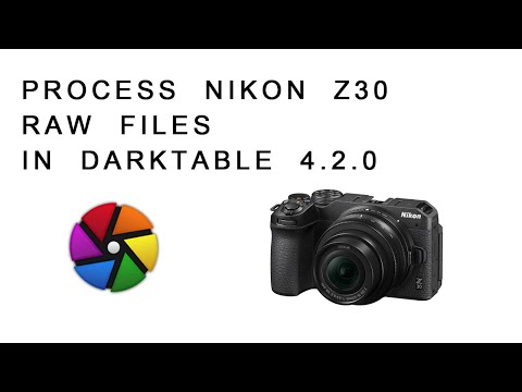 How to activate Nikon Z30 RAW file support in darktable 4.2.0