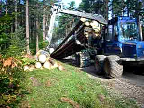 Forstbetrieb Weismann - Arbeiten mit Rottne Solid F14 - www.forstbetrieb-weismann.de