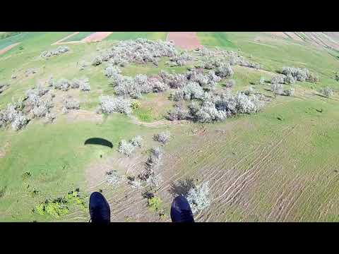 Zbor cu parapanta la Negulesti