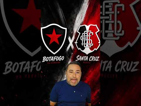 Botafogo-PB x Santa Cruz terá torcida visitante confirmada no Almeidão após decisão do MP