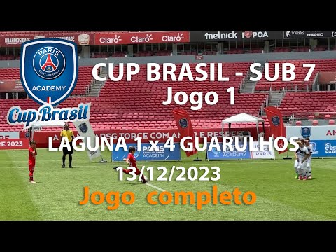 Laguna 1 x Guarulhos 4 - Jogo Completo - PSG Academy Cup Brasil - Sub 7