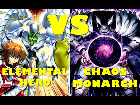 Real Life Yugioh - ELEMENTAL HERO vs CHAOS MONARCH | January 2017 Scrub League