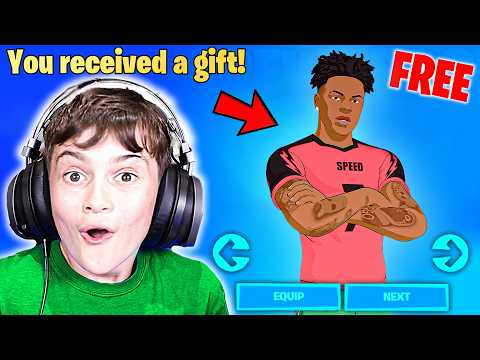 Gifting Little Bro *NEW* iShowSpeed BUNDLE! (FREE)