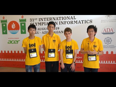 IOI 2019: Team interview - Australia