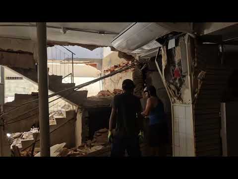 EVALÚAN DEMOLICIÓN CONTROLADA DE EDIFICACIONES EN EL MUNICIPIO #ZAMORA - #MIRANDA 