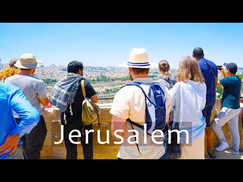 JERUSALEM OF GOLD: Mount of Olives ➡ Old City ➡ Machaneh Yehudah Market