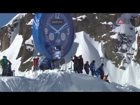 Winning run of Anne-Flore Marxer - Chamonix-Mont-Blanc - Swatch Freeride World Tour 2016