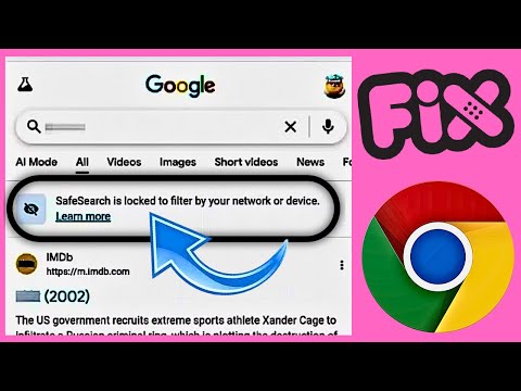 Safe Search is Locked to Filter by your Network or Device FIX!