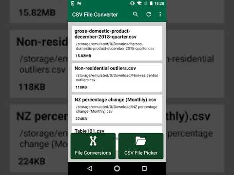 CSV File Converter Video