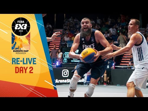 RE-LIVE - FIBA 3x3 Europe Cup 2018 - Day 2 - Bucharest, Romania | 3x3 Basketball