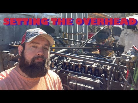 Cummins M11 ISM ISMCelect, CelectPlus Setting The Overhead “Running The Rack” #cummins #semi