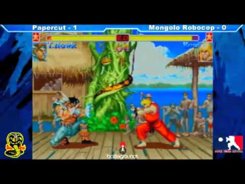 SSF2T - Papercut (O.Hawk) Vs Mongolo Robocop (O.Ken)