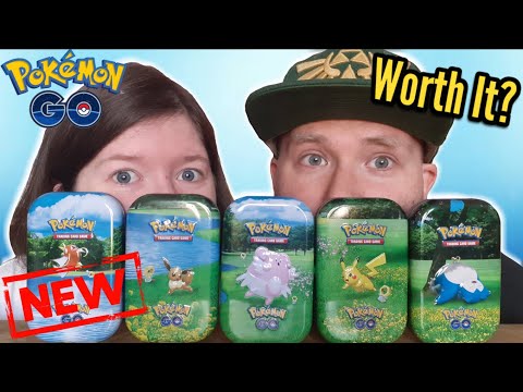 Pokemon GO Mini Tins Opening: CHARIZARD!