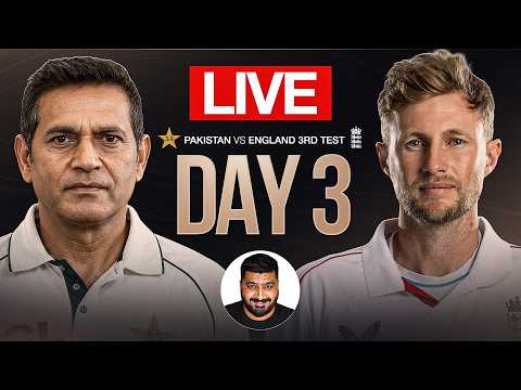 PAK vs ENG Live Match: Pakistan vs England 3rd Test Day 3 | Birmingham Weather | Watch Cricket Live