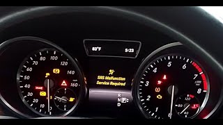 How To Fixed SRS Malfunction Warning on Mercedes-Benz