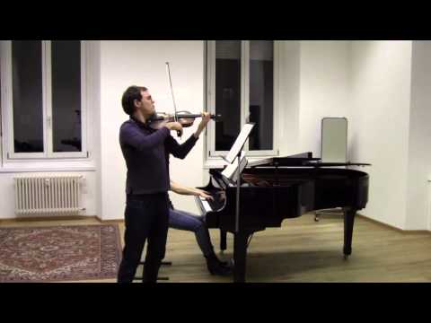 C. Franck - Violin sonata in A major (Aldo Cicchini - Cristiana Nicolini)