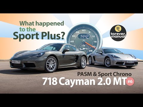 Porsche 718 Cayman 2.0 Ep 6 — Manual with PASM & Sport Chrono vs the Base