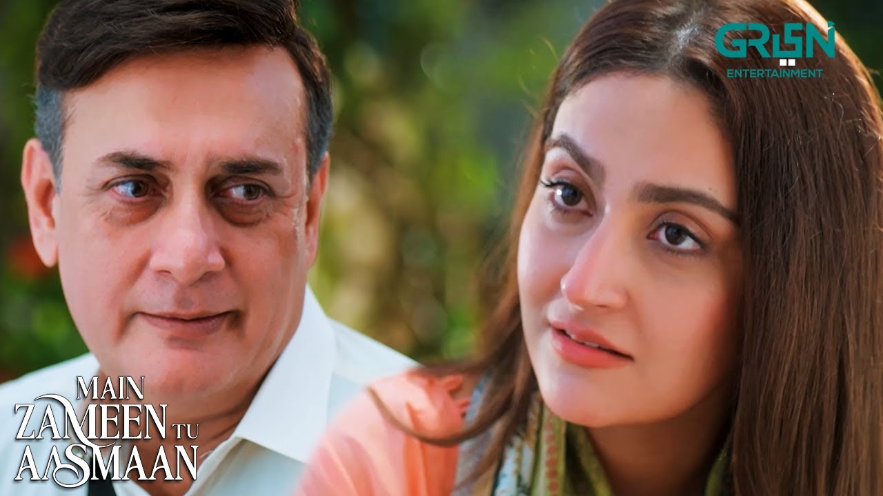 Mujhe Fakhar Hai Aap Mere Baap Hein | Feroze Khan - Hiba Bukhari | Main Zameen Tu Aasmaan | Green TV