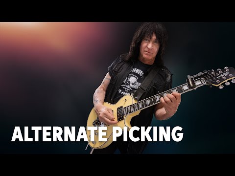 Alternate Picking | Michael Angelo Batio Beginner Guitar Lesson 3