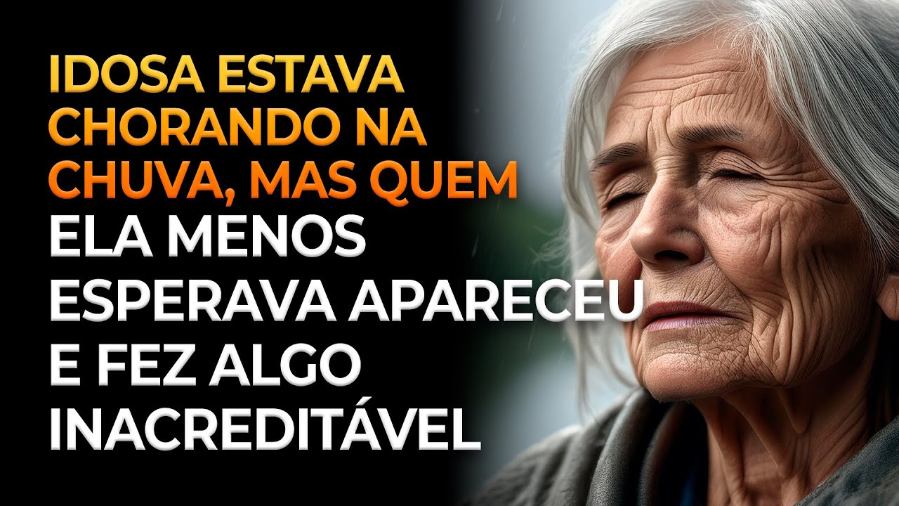 Idosa estava chorando sozinha na rua, mas ela encontra alguém que jamais imaginava
