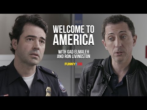 Welcome To America with Gad Elmaleh and Ron Livingston