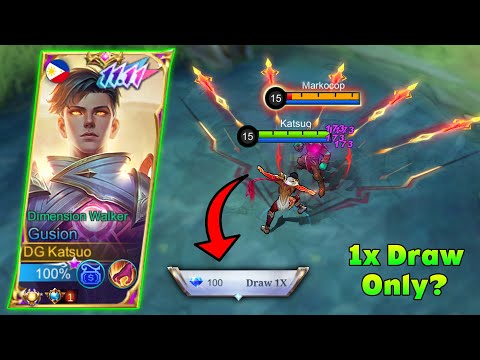 WOW! THIS NEW GUSION SKIN IS AMAZING! 😱 | AGGRESSIVE GUSION GAMEPLAY 🔥 ( ALMOST A FREE SKIN? )