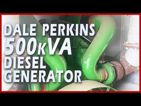 Dale Perkins Diesel Generator 500kVA – XP550108 Test #perkins | #fgwilson Authorised Dealer