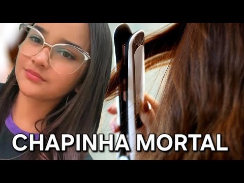 Menina morre alisando cabelo 