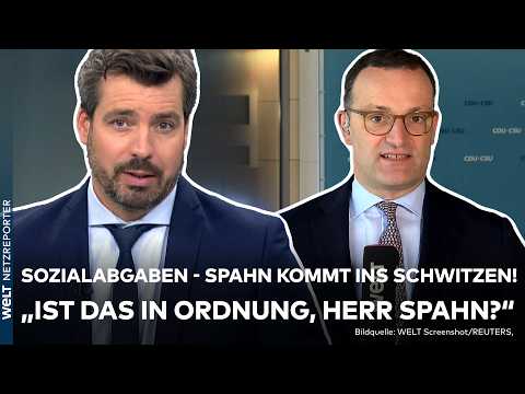 SCHWARZ-ROT: Höhere Sozialabgaben! Versprechen gebrochen - "Finden Sie das in Ordnung, Herr Spahn?"