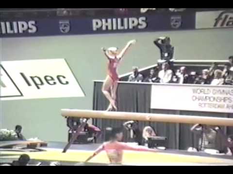 6th T USA Kristie Phillips Comp BB - 1987 World Gymnastics Championships 9.350