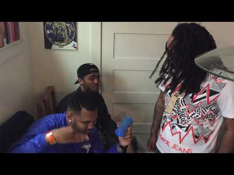 AD x Icewear Vezzo x Dave East at SXSW Chillin at a BBQ