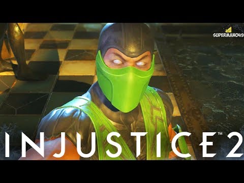 EPIC KLASSIC REPTILE VS TOP TIER CHARACTERS - Injustice 2 "Sub Zero" Gameplay