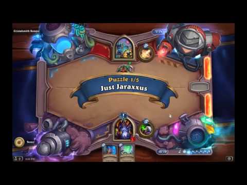 Solution Puzzle Lab Survival: Just Jaraxxus - Crystalsmith Kangor (1/5), Hearthstone Boomsday