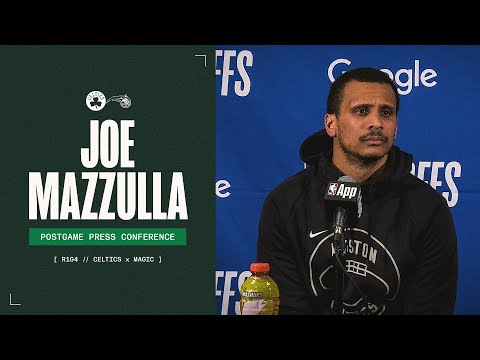 Joe Mazzulla full postgame press conference | Round 1 Game 4 @ Orlando Magic