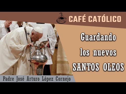 Guardando los nuevos SANTOS OLEOS - ☕ Café Católico - Padre Arturo Cornejo ✔️